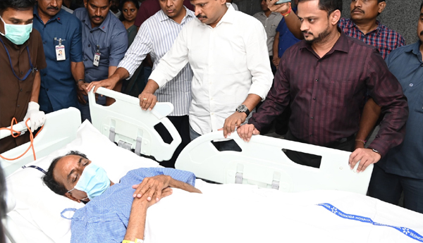KCR suffers hip fracture after fall in washroo