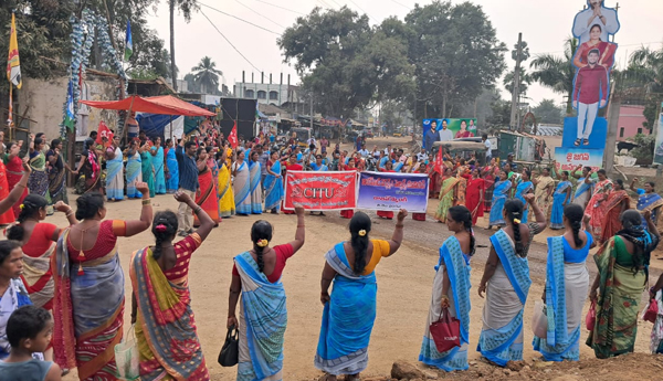 anganwadi workers strike 20th day rgvg