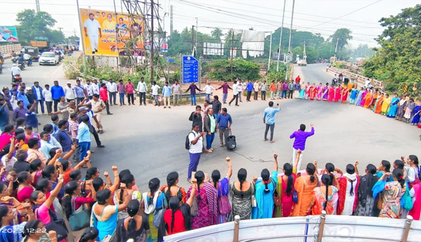 samagra siksha employees strike continued