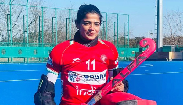 savitha as captain india hockey