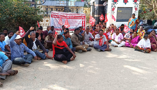 municipal workers strike 12th day protest sklm