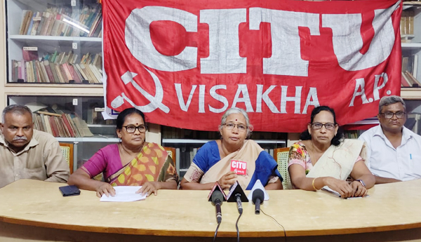 asha workers chalo vijayawada visakha