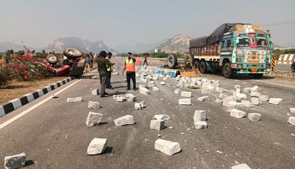 road accident in tirupati